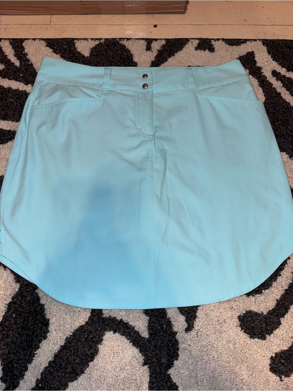 Adidas Aqua A-Line Skort with Snap Waist